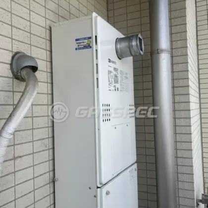 施工後の暖房熱源機（ノーリツ GTH-C2460AW3H-T-1 BL）