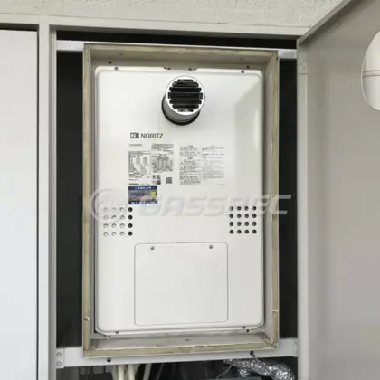 施工後の暖房熱源機（ノーリツ GTH-2454AW3H-T BL）