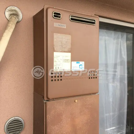 交換前の給湯器（ノーリツ GT-2427SAWX）