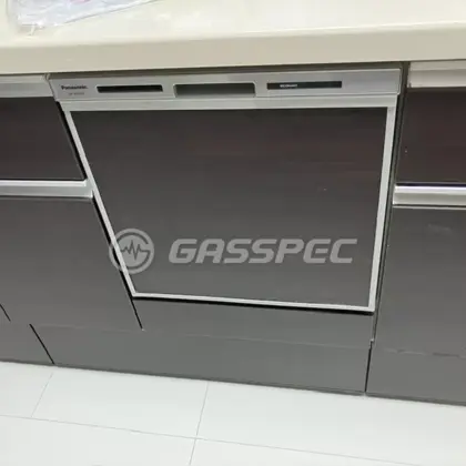 施工後のビルトイン食洗機（パナソニック NP-45MS9S）
