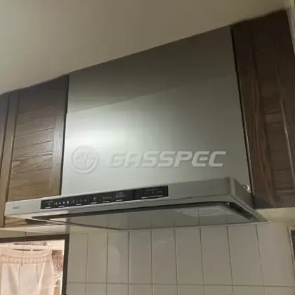 施工後のレンジフード（ノーリツ NFG6S25MSV）