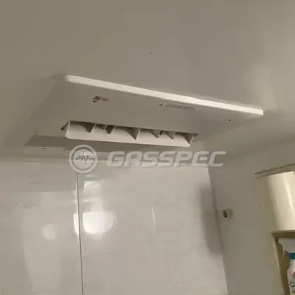 施工後の浴室乾燥機（ノーリツ BDV-4106AUKNC-J3-BL）