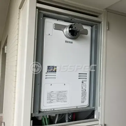 施工後の暖房熱源機（リンナイ RUFH-A2400AA2-3(A)）