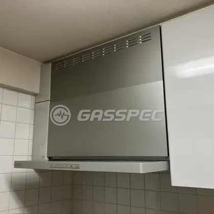 施工後のレンジフード（リンナイ OGR-REC-AP752LSV）