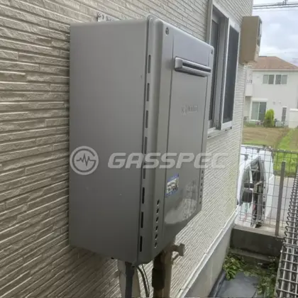 施工後の給湯器（ノーリツ GT-C2072SAW BL）