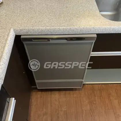 施工後のビルトイン食洗機（パナソニック NP-45MD9S）