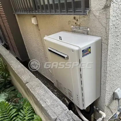施工後の給湯器（ノーリツ GT-2070SAW BL）