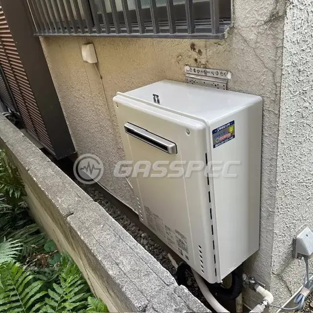 交換後の給湯器（ノーリツ GT-2070SAW BL）