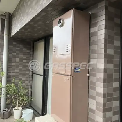 施工後の暖房熱源機（ノーリツ GTH-C2460AW3H-1 BL）