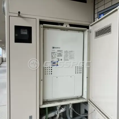 施工後の暖房熱源機（ノーリツ GTH-2454AW3H-H BL）