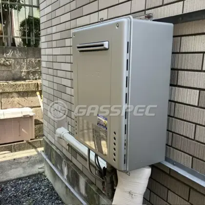 施工後の給湯器（ノーリツ GT-C2472AW BL）