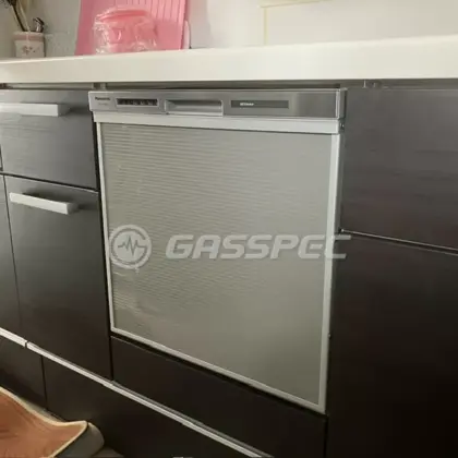 施工後のビルトイン食洗機（パナソニック NP-45MS9S）