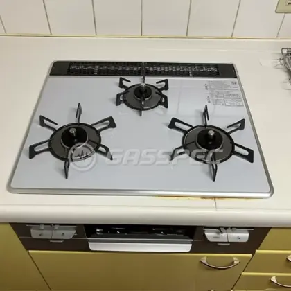 施工後のビルトインガスコンロ（リンナイ RS31AW36P49R7VW）