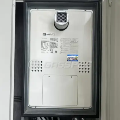 施工後の暖房熱源機（ノーリツ GTH-CP2460SAW3H-T-1 BL）