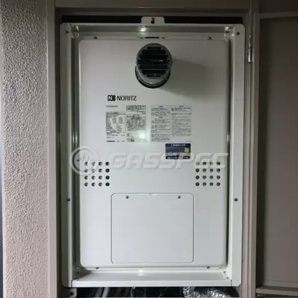 施工後の暖房熱源機（ノーリツ GTH-2454AW3H-T BL）