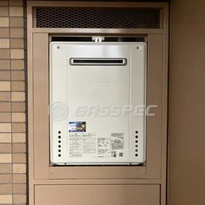施工後の給湯器（ノーリツ GT-2470SAW BL）