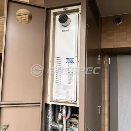 施工後の暖房熱源機（リンナイ RUFH-SA2400AT2-6(A)）