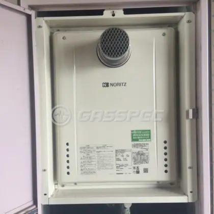 施工後の給湯器（ノーリツ GT-2060AWX-T BL）