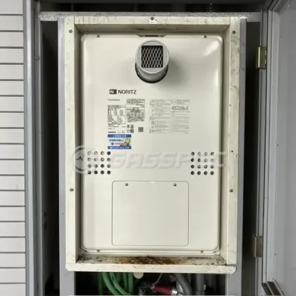 施工後の暖房熱源機（ノーリツ GTH-C2460AW3H-T-1 BL）