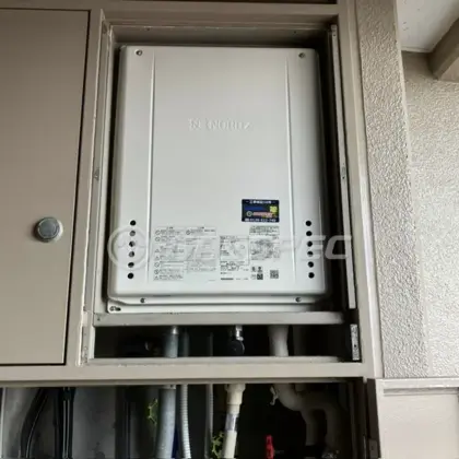 施工後の給湯器（ノーリツ GT-2470AW-TB BL）