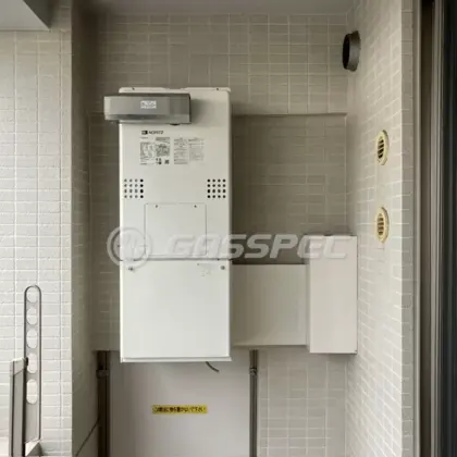 施工後の暖房熱源機（ノーリツ GTH-2454AW3H BL）