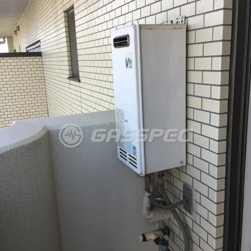 交換前の給湯器
