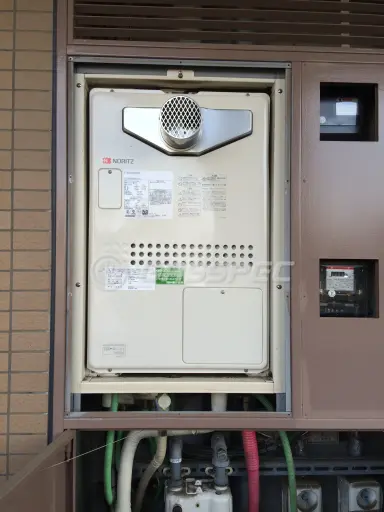 施工後の暖房熱源機（ノーリツ GTH-2444AWX3H-T-1 BL）