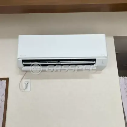 施工後のエアコン（パナソニック CS-365DJ-W）