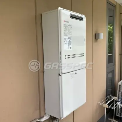 施工後の給湯器（ノーリツ GQ-3211WZ-3）