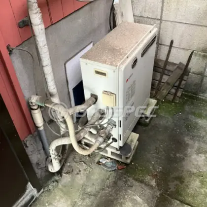 施工前の給湯器（GT-1627SARX）