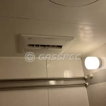 施工後の浴室乾燥機（ノーリツ BDV-4106AUKNC-J2-BL）