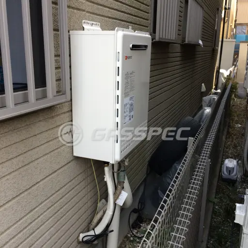 交換後の給湯器（リンナイ GT-2460SAWX BL）