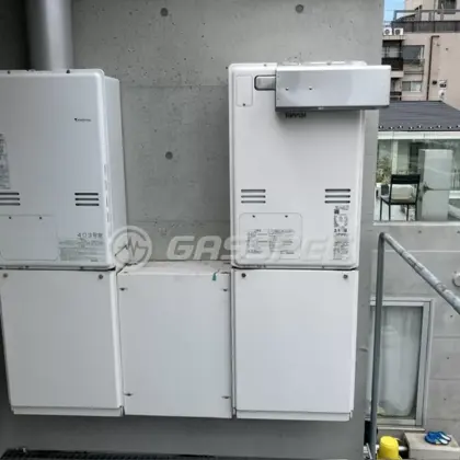 施工後の暖房熱源機（リンナイ RUFH-A2400SAA2-3(A)）