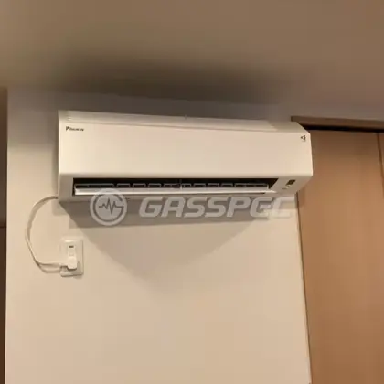 施工後のエアコン（ダイキン S565ATEP-W）