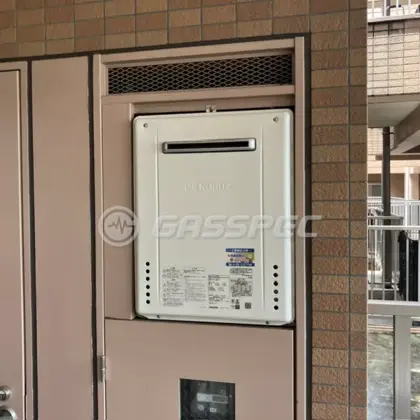 施工後の給湯器（ノーリツ GT-2470AW BL）