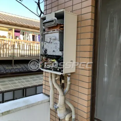 施工前の給湯器（GQ-1639WS-1）