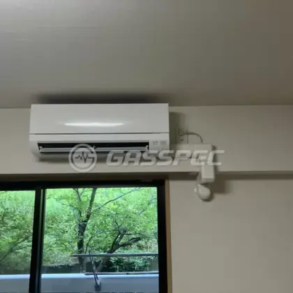 神奈川県鎌倉市 交換後のエアコン 三菱電機 MSZ-GV4025S-W