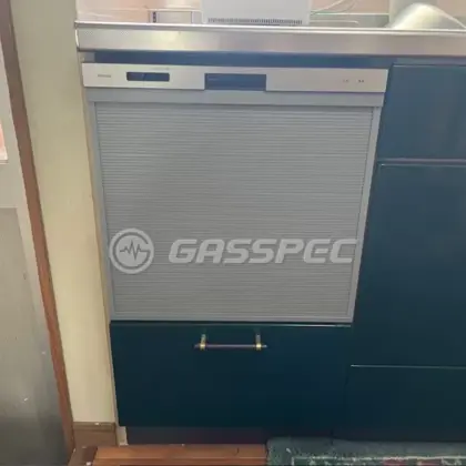 施工後のビルトイン食洗機（リンナイ RSW-405AA-SV）