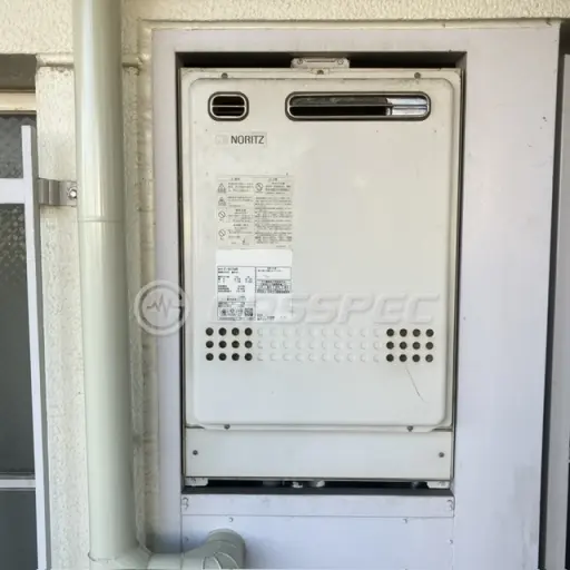 交換前の給湯器（ノーリツ GT-1627SAWX）