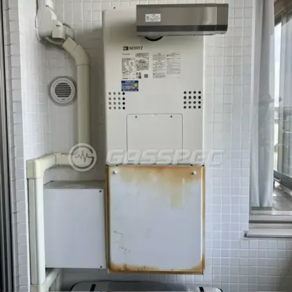 施工後の暖房熱源機（ノーリツ GTH-2454SAW3H-T BL）