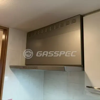 施工後のレンジフード（リンナイ XGR-REC-AP904SV）