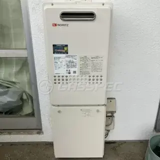 施工後の給湯器（ノーリツ GQ-1627AWX-DX BL）