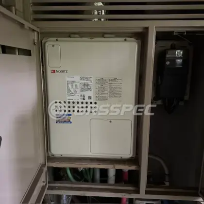 施工後の暖房熱源機（ノーリツ GTH-2445AWX3H-H-1 BL）