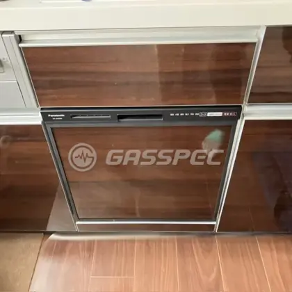 施工後のビルトイン食洗機（パナソニック NP-45RS9K）
