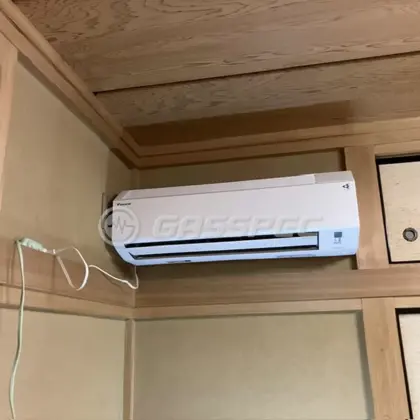 施工後のエアコン（ダイキン S285ATES-W）