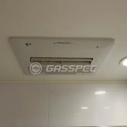 施工後の浴室乾燥機（ノーリツ BDV-4106AUKNC-J3-BL）