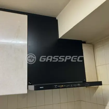 施工後のレンジフード（ノーリツ NFG6S25MBA）