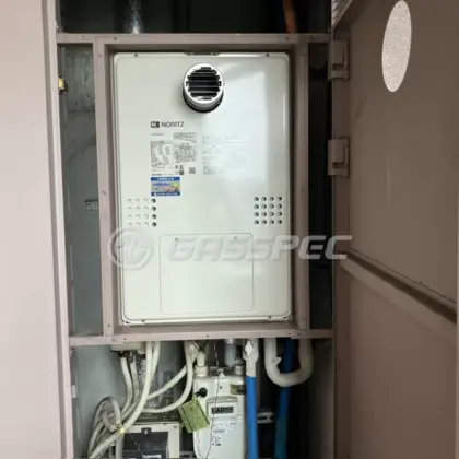 施工後の暖房熱源機（ノーリツ GTH-2454AW3H-T BL）