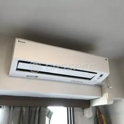 施工後のエアコン（ダイキン S225ATES-W）