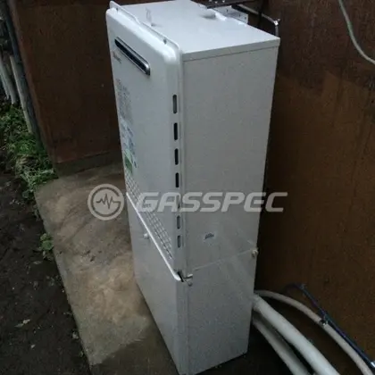 施工後の給湯器（ノーリツ GT-2460SAWX BL）